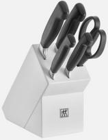 zwilling peiliu komplektas - Virtuvinių peilių komplektas Zwilling Four Star Block 35021-306-0, 5 vnt. - 1 nuotrauka