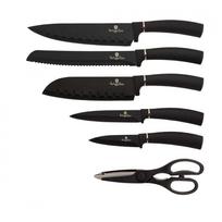 Virtuvinių peilių komplektas Berlinger Haus Black Rose BH-2422, 7 vnt.