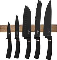 Peilių komplektas, su magnetine pakaba Berlinger Haus Black Rose BH-2884, 6 vnt.
