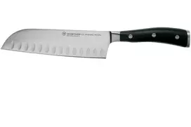 santoku peilis - Virtuvinis peilis Wusthof Ikon, metalas - 2 nuotrauka