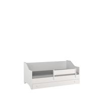 lova 80x160 vaikiska - ADRK Furniture Lova Naomi, 80x160 cm, balta (White) - 1 nuotrauka