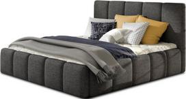 dvigule lova 140x - Lova Eltap Edvige Sawana 05, 140x200 cm, tamsiai pilka (Dark Grey) - 1 nuotrauka