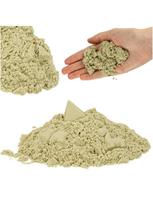 kinetinis smelis - IKONKA Kinetinis smėlis, 1 kg, natūralus smėlio spalvos (Natural Sand) - 1 nuotrauka