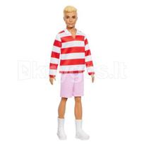 vyro lele - Mattel Lėlė Barbie Fashionista Ken Raudona & Baltas Stripes (HYV01) - 2 nuotrauka