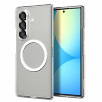 fold7 - Spigen AirSkin MagSafe Dėklas Samsung Galaxy Z Fold 7 Skaidrus (Clear) - 3 nuotrauka