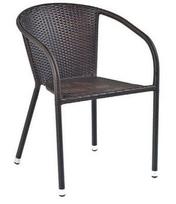 Halmar Midas Garden Chair Dark Brown