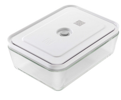 2 konteineris - ZWILLING Fresh & Save Stačiakampio formos Konteineris 2 L Permatomas, Balta 1 vnt - 2 nuotrauka