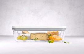 2 konteineris - ZWILLING Fresh & Save Stačiakampio formos Konteineris 2 L Permatomas, Balta 1 vnt - 3 nuotrauka
