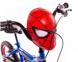 raudonas dviratis - Huffy Spider-Man 14" Bike - vaikiškas dviratis, mėlyna / raudona - 6 nuotrauka