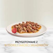 purina gourmet - GOURMET Gold hovězí a kuřecí v rajčatové omáčce 85 g - 10 nuotrauka