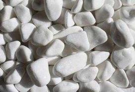 ZDK Dekoratyviniai akmenys, 15-25mm, balta (White), 1.5 kg