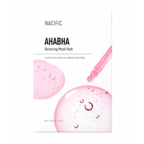 NACIFIC AHA/BHA Balancing Mask, lakštinė veido kaukė, 30 g, 1 vnt.