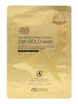 GOLD ENERGY SNAIL SYNERGY 24K GOLD drėkinanti veido kaukė, 33 ml