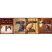 akumuliatorinis suktuvas greztuvas ah - Black & Decker BDBL186K1B2-QW, 18V - 1 nuotrauka