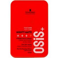 schwarzkopf osis - Schwarzkopf Professional Osis+ Mighty Matte Stiprios fiksacijos matinis kremas 100 ml - 1 nuotrauka