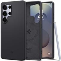 Spigen Silicone Fit Mag Case Samsung Galaxy S25 Ultra Juodas (Black)