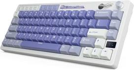 rk royal - Royal Kludge M65 RGB Ocean Mėlyna (Ocean Blue) belaidė, 60%, Hot-swap, Creamy switches - 3 nuotrauka