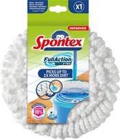 Spontex Plovimo šepečio šluostė Full Action System+ X'TRA, balta (White)