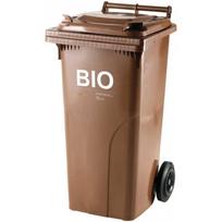 Europlast Austria BIO atliekų ir maisto atliekų šiukšliadėžė 120L, ruda (Brown)