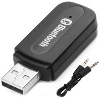 Baseus Bluetooth garso imtuvas su AUX (3.5mm) ir USB jungtimis Juodas (Black)
