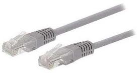 cat5 kabelis - C-TECH CB-PP5-50 Patchcord Cat5e UTP 50m Pilkas (Gray) - 1 nuotrauka