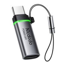 Mcdodo OT-6010 Adapter Lightning do USB-C automatiškai išsijungia Juodas (Black)