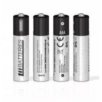 LiiBatteries USB-C Įkraunamos Ličio Jonų Baterijos AAA 500mAh 1.5V 4 vnt.