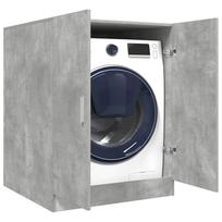 skalbimo masinos spintele - vidaXL Skalbimo mašinos spintelė Betono pilka (Concrete Grey) - 2 nuotrauka