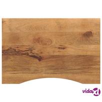 mangas - vidaXL Rašomojo stalo stalviršis su linkiu, 100x50x2,5cm, mango (Mango) - 2 nuotrauka