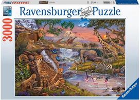 delione 3000 - Ravensburger Dėlionė Gyvūnų karalystė 3000vnt. 16465 - 2 nuotrauka