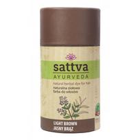 Sattva Ayurveda Natūralūs žolelių plaukų dažai 150g Šviesiai Rudas (Light Brown)