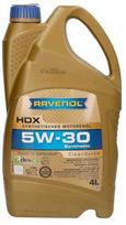 Variklio alyva Ravenol HDX SAE 5W30, 4L