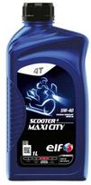 Alyva motociklams ELF SCOOTER 4T MAXI CITY 5W40, 1L