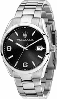 maserati laikrodis - Maserati Attrazione R8853151007 Juodas (Black) - 3 nuotrauka