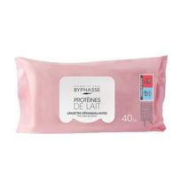 veido serveteles - BYPHASSE PROTEINES DE LAIT drėgnos makiažo valymo servetėlės, 40 vnt. - 1 nuotrauka