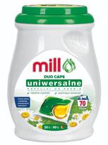 skalbimo kapsules - MILL PROFESSIONAL 3 kamerų universalios skalbimo kapsulės, 70 vnt. - 2 nuotrauka