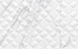 Dekoratyvinė plytelė, keraminė Golden Tile Elba 4823057152074, 40 cm x 25 cm, balta