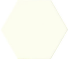 Plytelės, keraminės Tubadzin Burano PS027150110-0125-1-041, 11 cm x 12.5 cm, balta