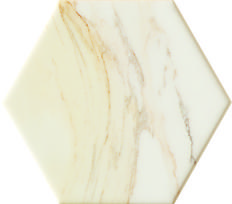 Plytelės, keraminės Tubadzin Flare 2021 PS025880110-0125-1-011, 11 cm x 12.5 cm, balta