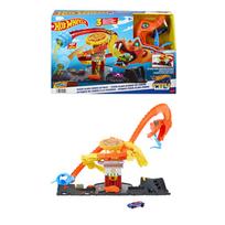 Mattel Hot Wheels City rinkinys – Gyvatė picerijoje (HTN81)