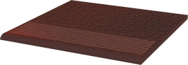 Klinkerinės grindų plytelės PARADYZ, Cloud Brown Duro Stop Prosta, 30 x 30 cm, 0,900 m2 / dėž., pako