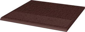 Klinkerinės grindų plytelės PARADYZ Natural Brown Duro Stop Prosta, 30 x 30 x 0,85 cm, 1,170 m2/dėž.
