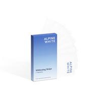 dantu balinimo juosteles - ALPINE WHITE balinančios dantų juostelės, 7 vnt. - 1 nuotrauka