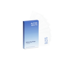 dantu balinimo juosteles - ALPINE WHITE balinančios dantų juostelės, 7 vnt. - 2 nuotrauka