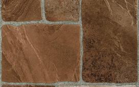 Akmens masės plytelės GOLDEN TILE Stone Brick Terracotta, 30 x 30 cm, 1,350 m2/dėž., matinės, glazūr