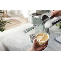 kavos aparatas zalias - DeLonghi Dedica Duo EC890.GR - 7 nuotrauka