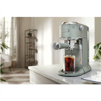 kavos aparatas zalias - DeLonghi Dedica Duo EC890.GR - 10 nuotrauka