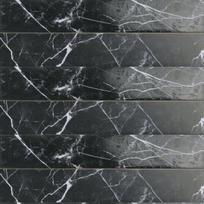 Akmens masės plytelės DARK MARBLE STRIP 21 x 62 cm
