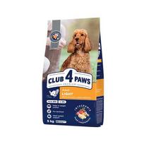 CLUB 4 PAWS PREMIUM "SVORIO KONTROLĖ". VISAVERTIS SAUSAS ĖDALAS SUAUGUSIEMS ŠUNIMS VIDUTINIŲ IR STAMBIŲ VEISLIŲ, STERILIZUOTIEMS IR TURINTIEMS POLINKĮ