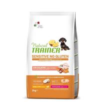 NATURAL TRAINER Sausas šunų maistas Sensitivive NO GLUTEN PUPPY & JUNIOR MINI SALMON (lašiša) 2kg